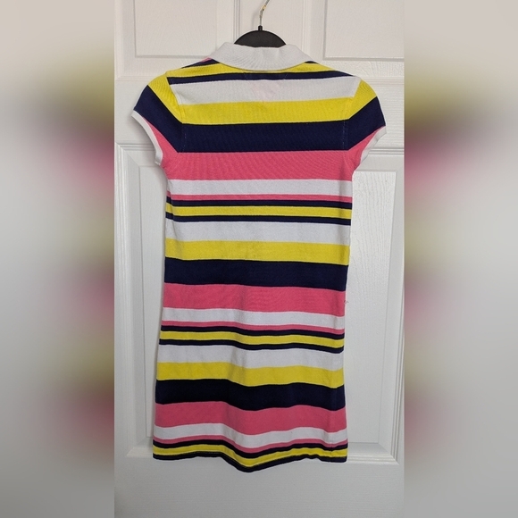 Tommy Hilfiger Girls (Size 10) Striped Polo Dress - Picture 3 of 6